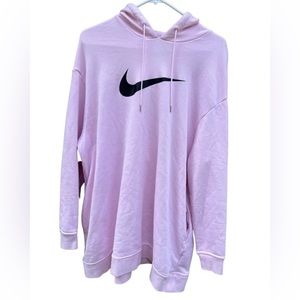 NIKE- light pink, women’s sweatshirt. Size-XL